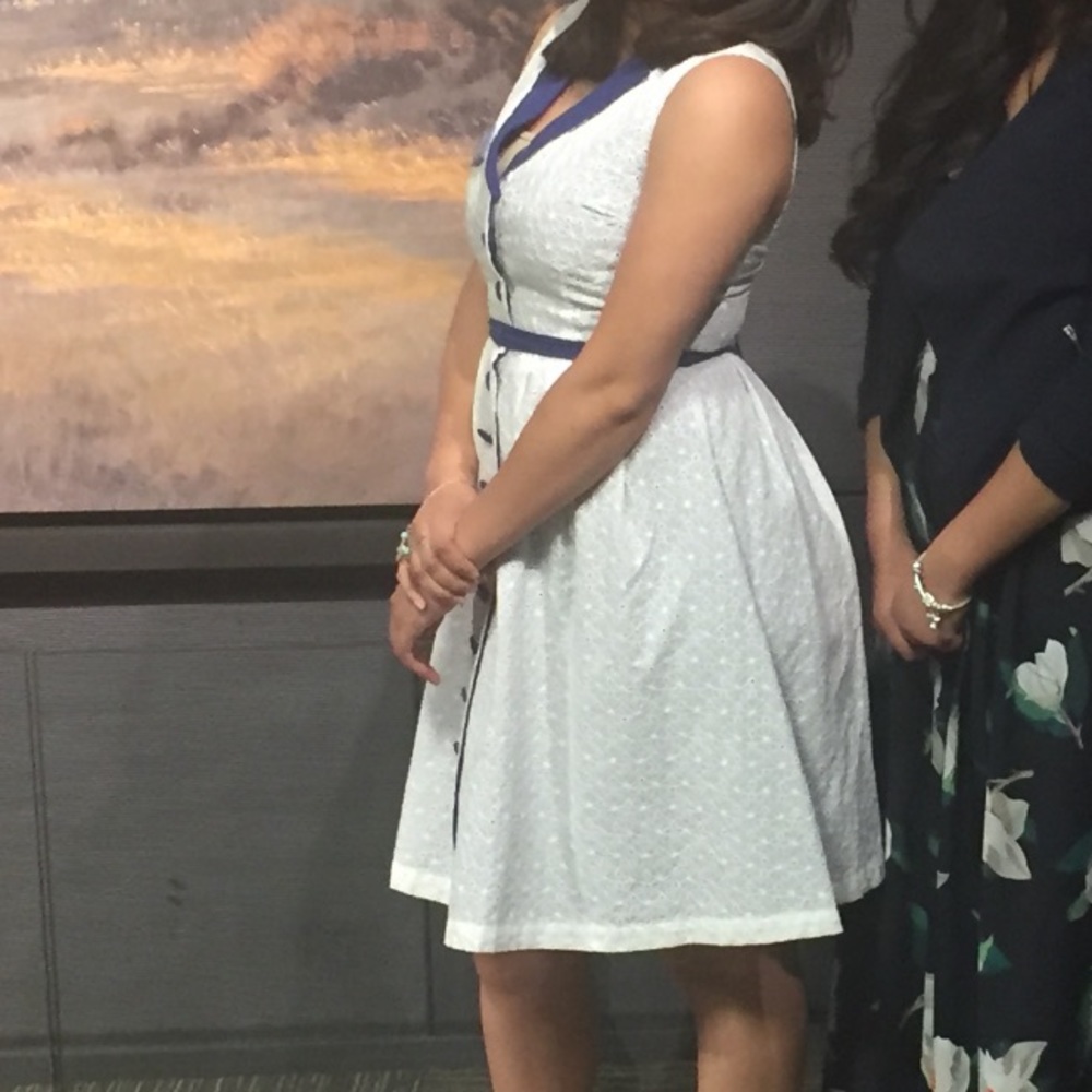 White shirt dress button down - ModCloth